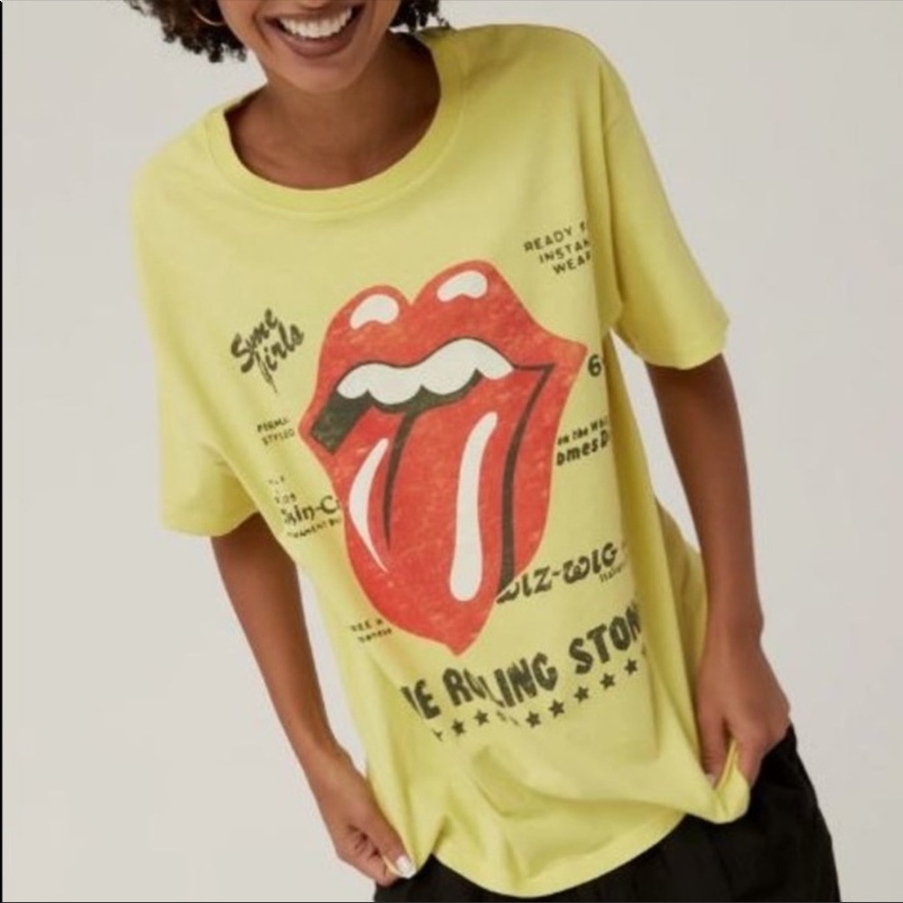 Daydreamer Rolling Stones Some Girls Crewneck Graphic 1978 Tee - Picture 1 of 9